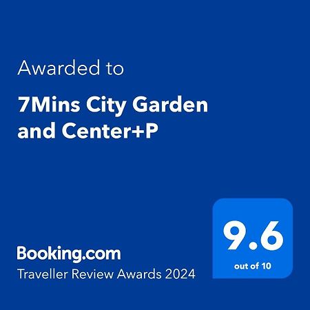 7Mins City Garden And Center+P Plovdiv Bagian luar foto